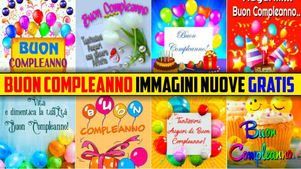 Immagini Buon Compleanno Nuevo Gratis 2024