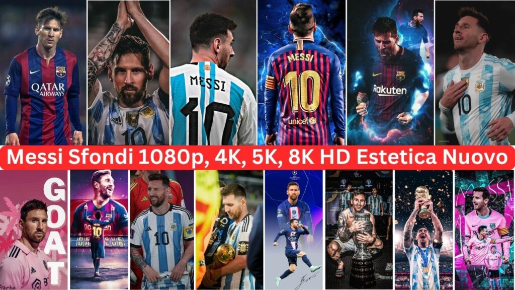 Lionel Messi Sfondi 1080p, 4k, 5k, 8k, Hd Estetica Nuovo 2024