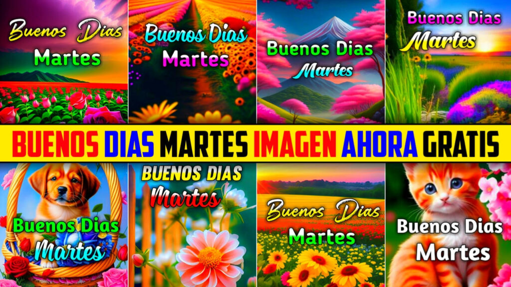 Buenos Dias Martes Imagenes Nuevo Gratis 2024