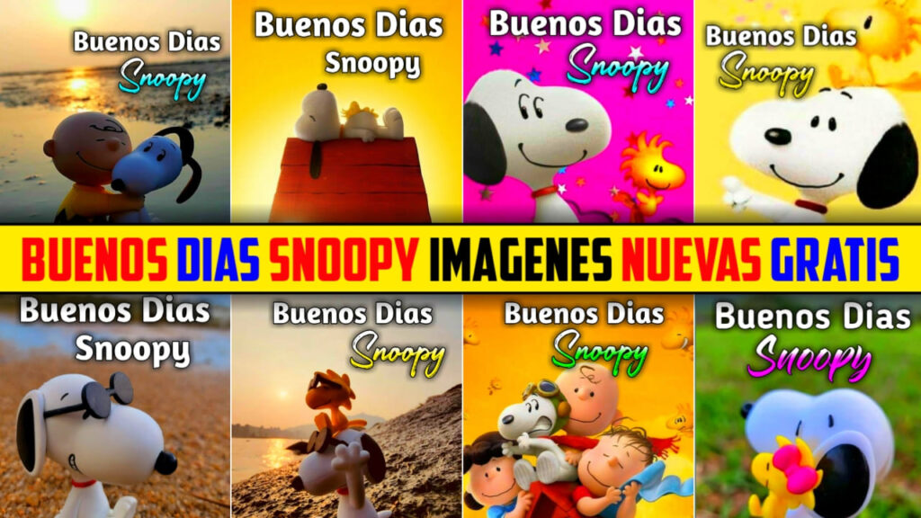 Buenos Dias Snoopy Imagenes Nuevas Gratis