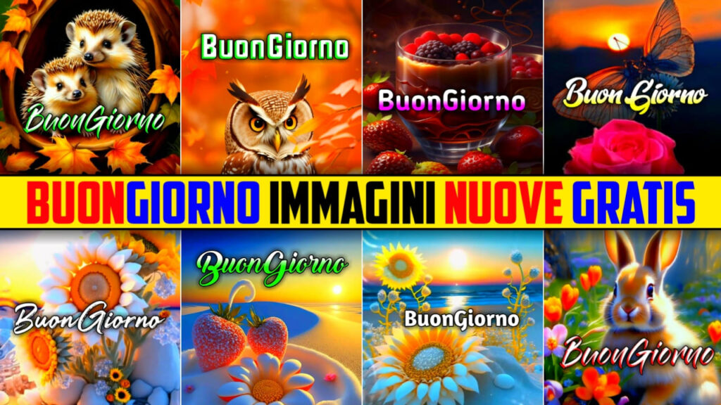 Buongiorno Immagini Nuove Gratis 2024