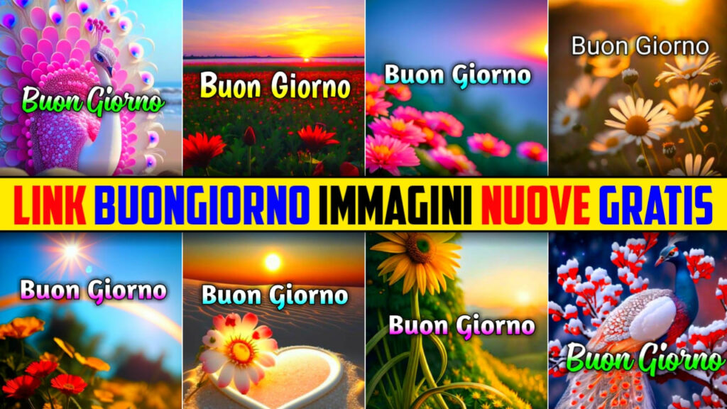 Link Buongiorno Immagini Nuevo Gratis 2024