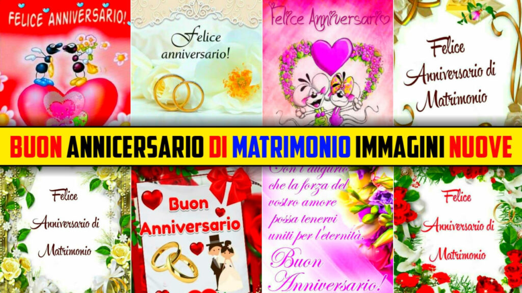 Buon Anniversario Di Matrimonio Immagini Gratis Nuove 2024