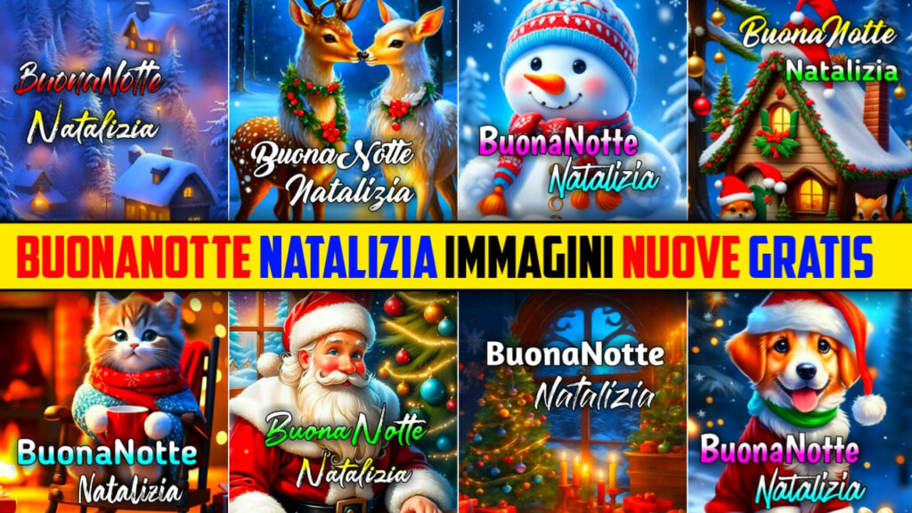 Buonanotte Natalizia Immagini Nuove Gratis