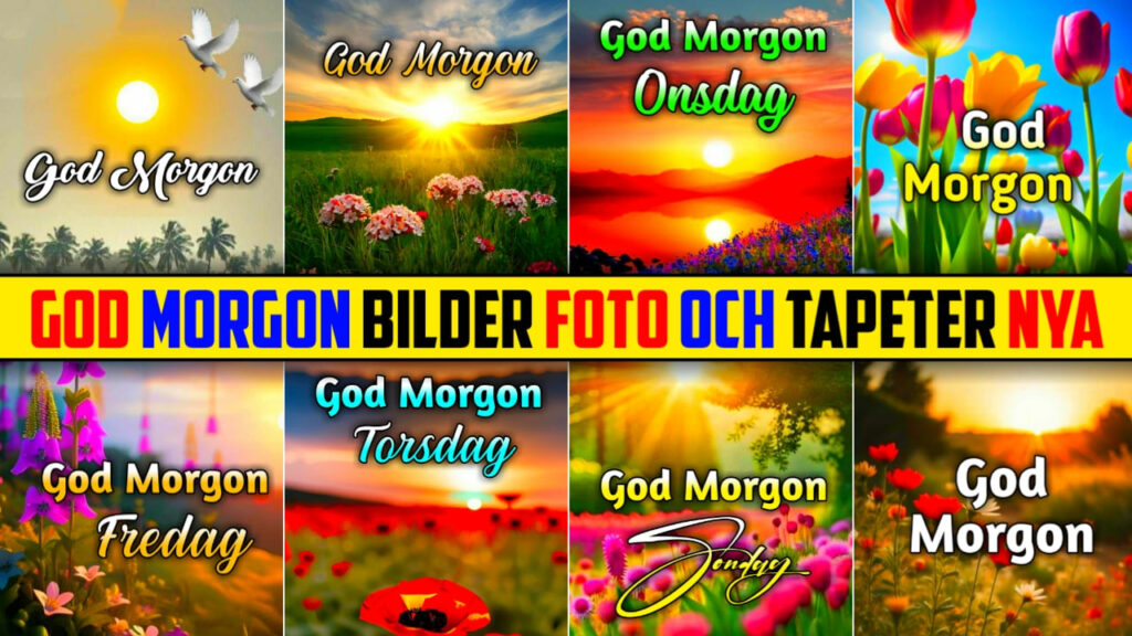 God Morgon Bilder Nya Gratis 2024