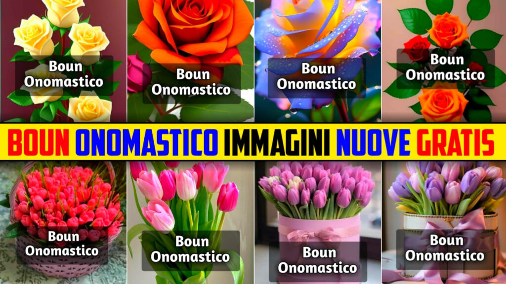 Buon Onomastico Immagini, Gif, Fotos Nuove Gratis 2024