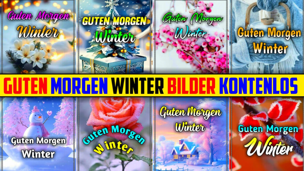 Guten Morgen Winter Bilder Neu Kosteblos 2024