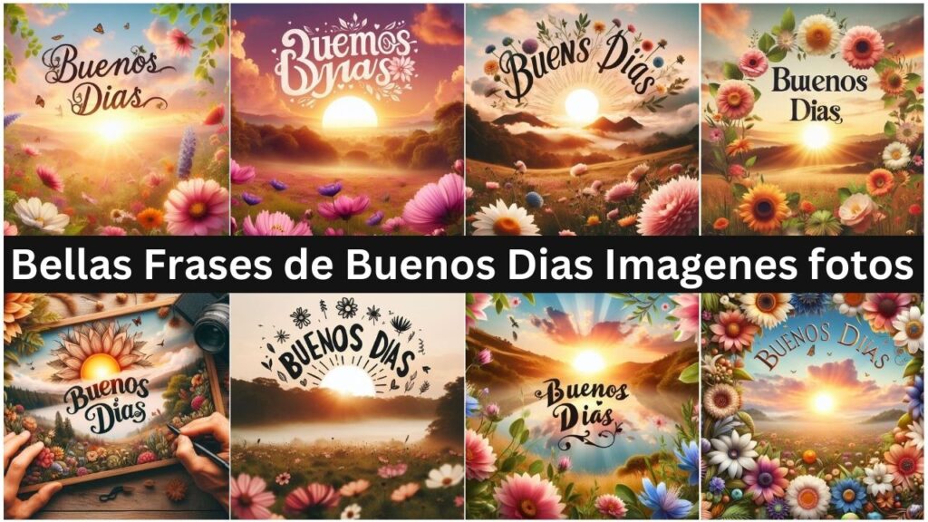 Bellas Frases De Buenos Dias Imagenes, Gif Y Fotos Gratis 2024