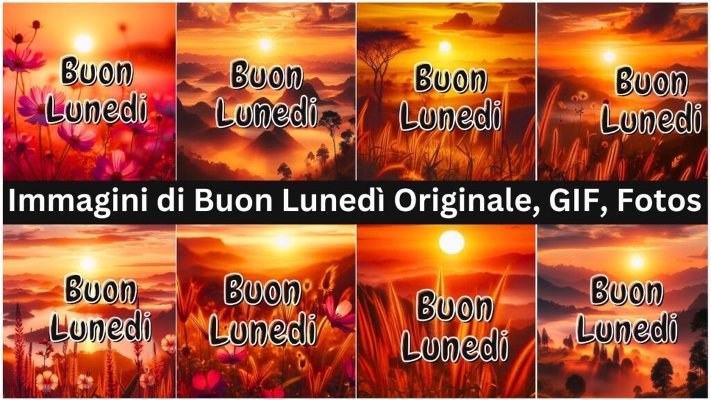 Immagini Di Buon Lunedì Originale, Gif, Fotos Recenti Nuove Gratis 2024