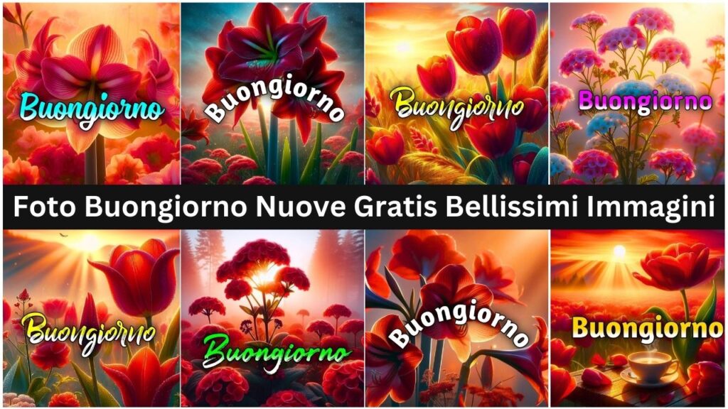 Foto Buongiorno Nuove Gratis Bellissimi Immagini 2024